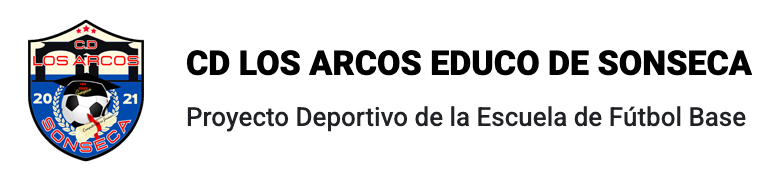 Logo CD Los Arcos Educo de Sonseca - Proyecto Deportivo de la Escuela de Fútbol Base