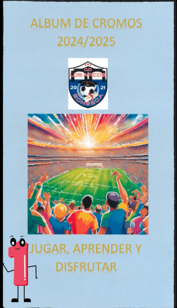 Portada album de cromos 2025