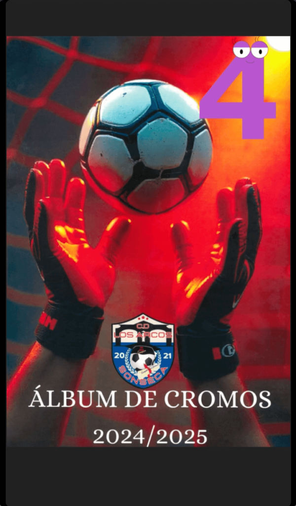 Portada album de cromos 2025