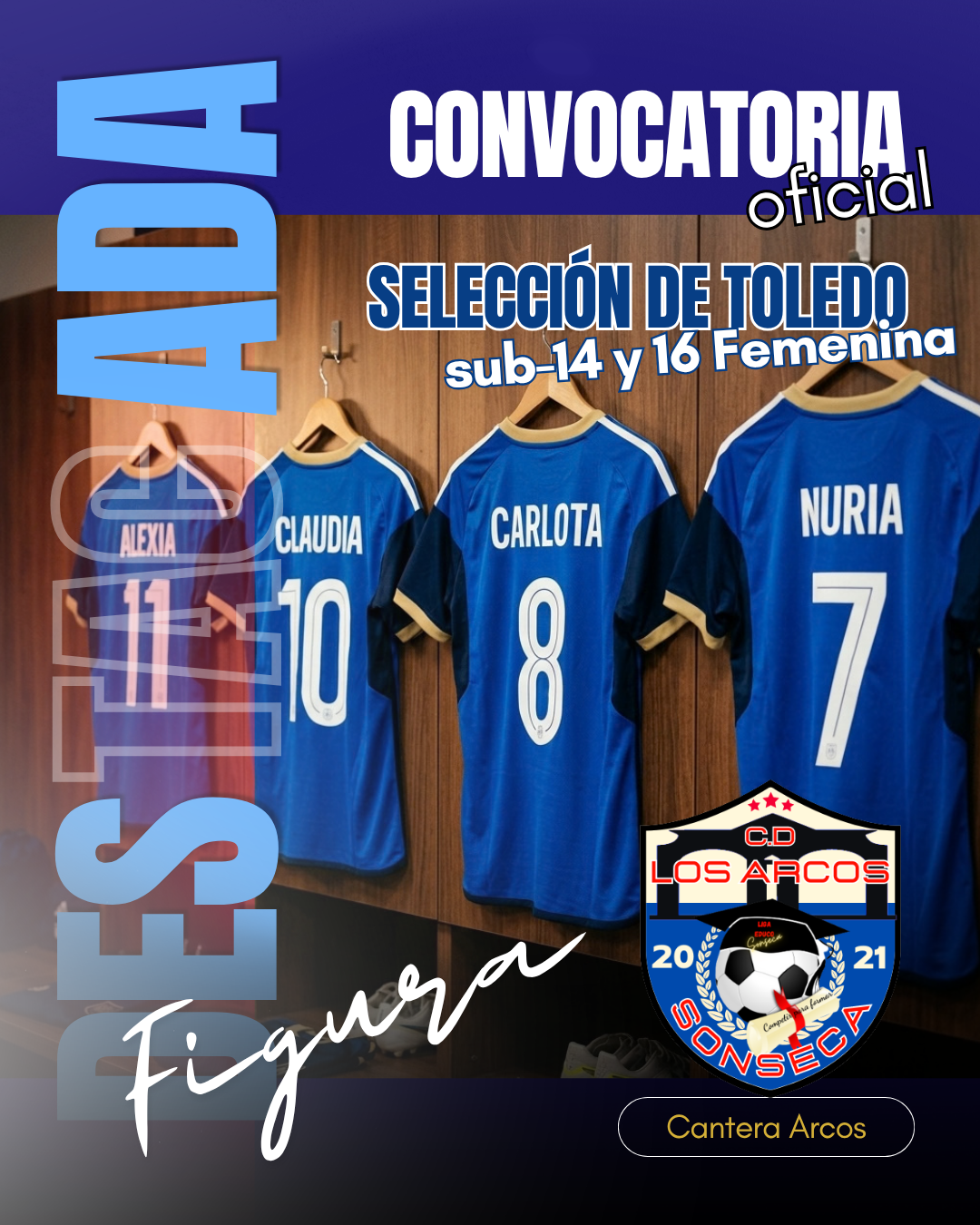 ALEXIA DENISA, CLAUDIA PUEBLA, CARLOTA MARTÍN Y NURIA BENÍTEZ, CONVOCADAS CON LAS SELECCIONES DE TOLEDO SUB-16 Y SUB-14