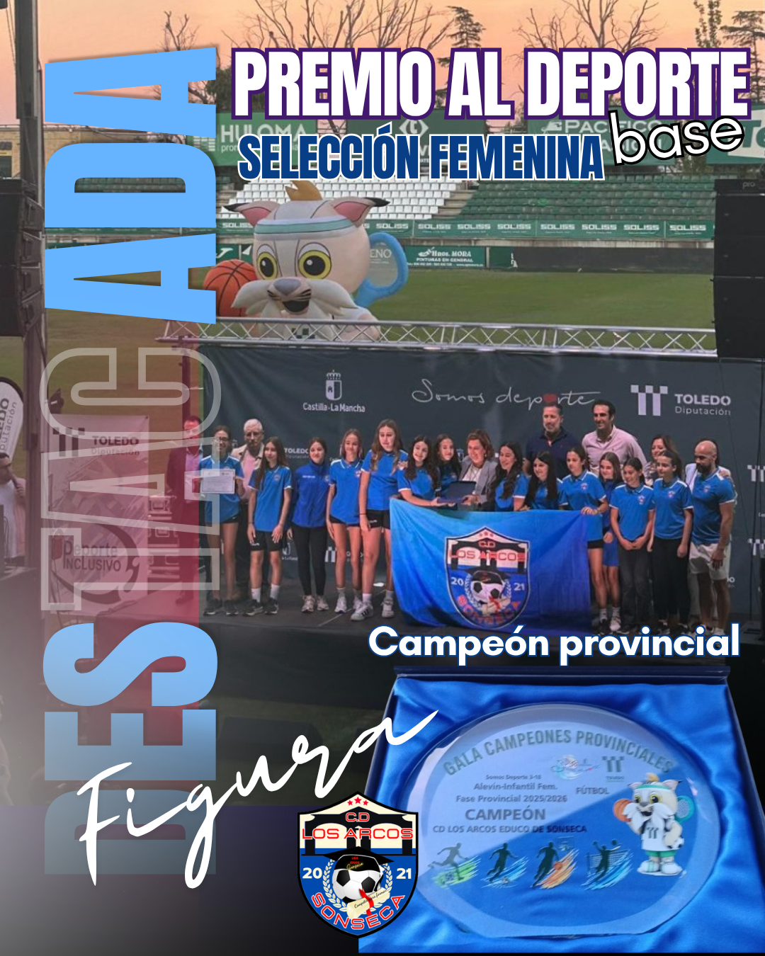 Hito provincial para el C.D. Los Arcos: el valor del deporte formativo y la inclusión brillan en el Salto del Caballo